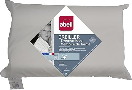 oreiller abeil memoire forme