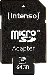 Intenso 3413490 64GB Micro SD Card Class 10 U1 Adapter - Full HD Video view 6