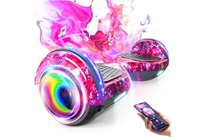 SISIGAD Scooter, 6.5" Flash Wheels & Corlorful LED Lights, All for Girls Boys Kids Ages 6+