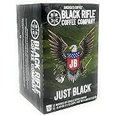 Black Rifle Coffee Company Just Black Single Serve Pods Medium Roast - 12 count - Roasted in the USA