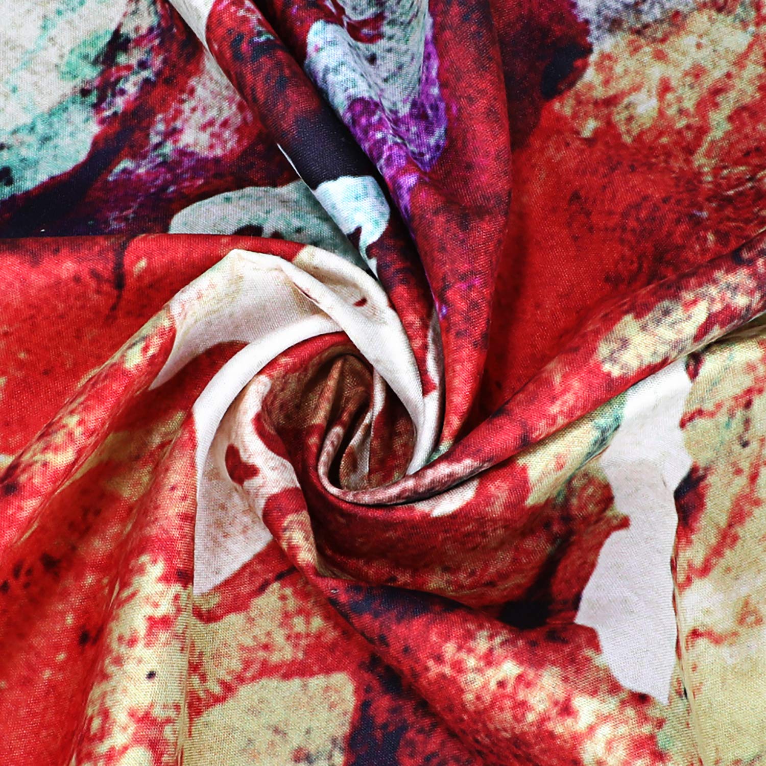 POTENCO Blankets, World Map Picnic Mat Medieval Educational Tapestry Wall Hanging Beach Towel (D, 230150cm)