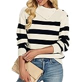 Womens Sweater Turtleneck Knit Long Sleeve Fall Fashion Jumper Cozy Pullover Tops