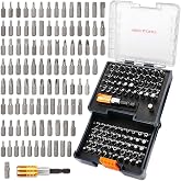 PRIDE&amp;CRAFT 102PC Screwdriver Bits Set With 1/4'' Quick Release Bit Holder, Premium Security Screwdriver Bit Set, Magnetic Drill Bit Holder
