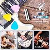 EBOOT Stainless Steel Guitar Slide Finger and Knuckle Slide 6 cm view 3
