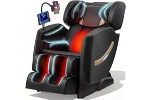 VUYSUYVY 2026 Massage Chair Full Body, Zero Gravity Massage Chair Recliner - Upgraded 10-Point Roller, Heating, Airbags, Foot Roller, Shiatsu Full Body Massage Chairs, Gift for Parent