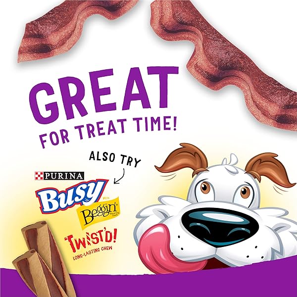 PURINA BEGGIN’ STRIPS WITH REAL MEAT DOG TREATS WITH BACON AND BEEF FLAVORS – 26 OZ. POUCH
