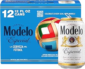 Modelo Especial Beer, 12 pk, 12 fl oz Cans, 4.4% ABV
