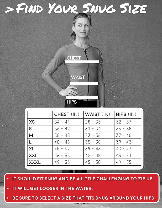 thermal swim shirt women's