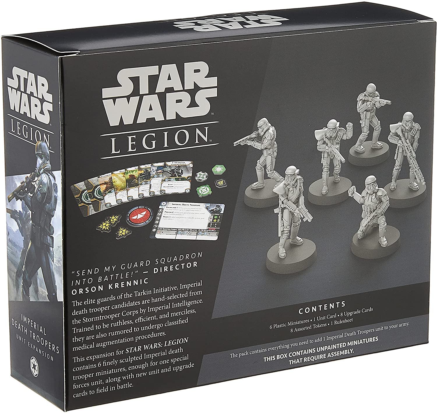 Star Wars: Legion Imperial Death Troopers UNIT EXPANSION - Unleash Elite Soldiers! Tabletop Miniatures Strategy Game for Kids & Adults, Ages 14+, 2 Players, 3 Hour Playtime, Made by Atomic Mass Games