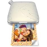 HP Sprocket Portable Photo Printer (2nd Edition) &ndash; Instantly print 2x3" sticky-backed photos from your phone &ndash; [Luna Pearl] [1AS85A]