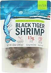 Changing Seas 21/25 Easy Peel Black Tiger Shrimp, 12 OZ