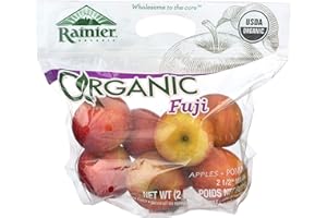 FRESH PRODUCE (BRANDS MAY VARY) PRODUCE Organic Fuji Apples Bag, 32 OZ