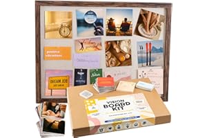 ZEDORA Vision Board Kit (Basic Vision Board Kit)