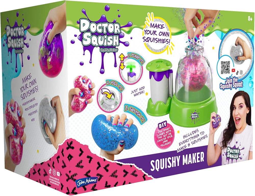 John Adams Doctor Squish Maker | Make Your Own Squishies | Age 8+