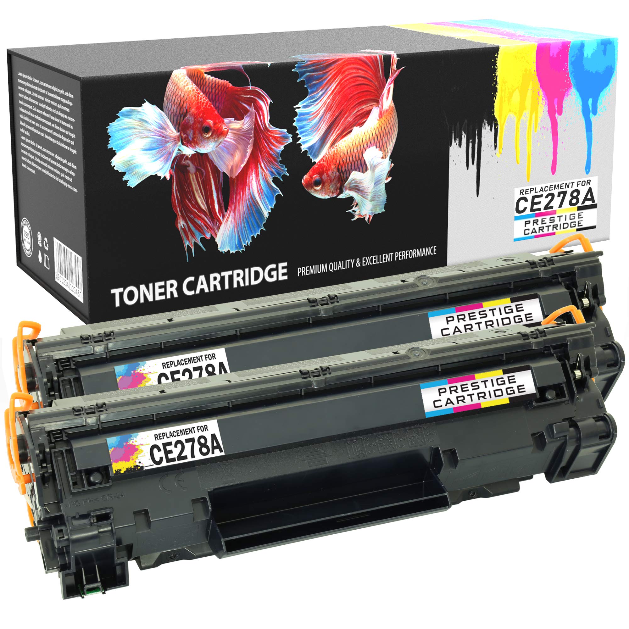 Prestige Cartridge 726 Laser Toner Cartridges for Canon LBP-6200d - Black (Pack of 2)