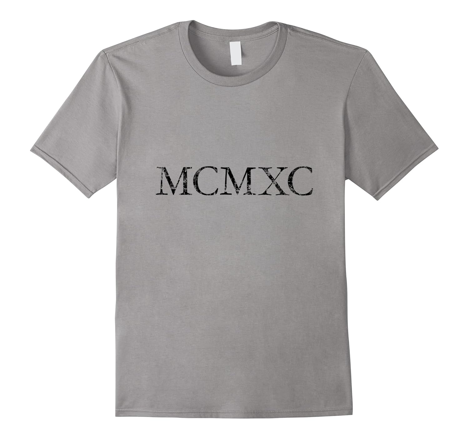 MCMXC Vintage 1990 Birthday T-Shirts (Ancient Black)-Rose