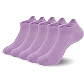 SERISIMPLE Women Ultra Thin Socks Viscose Bamboo Low Cut No Show Ventilating Ankle Anti Odor Arch Support Mesh Socks 5 Pairs