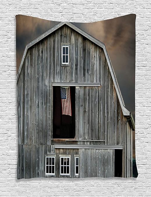 Amazon Com Ambesonne American Flag Tapestry American Flag Flying