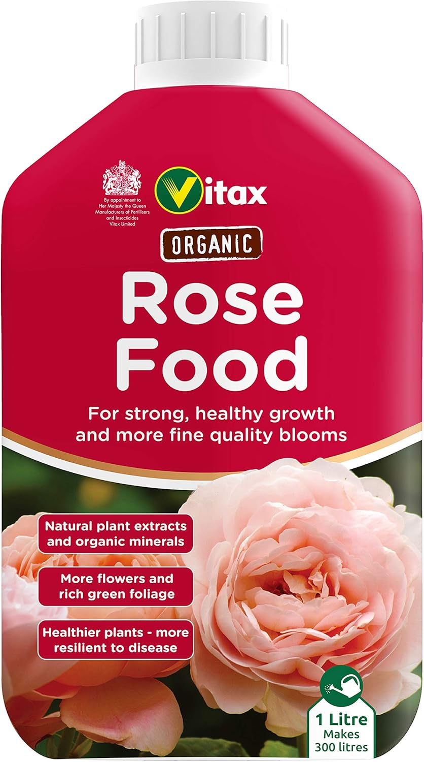 Vitax Organic Liquid Rose Food 1 litre Amazon.co.uk Garden & Outdoors