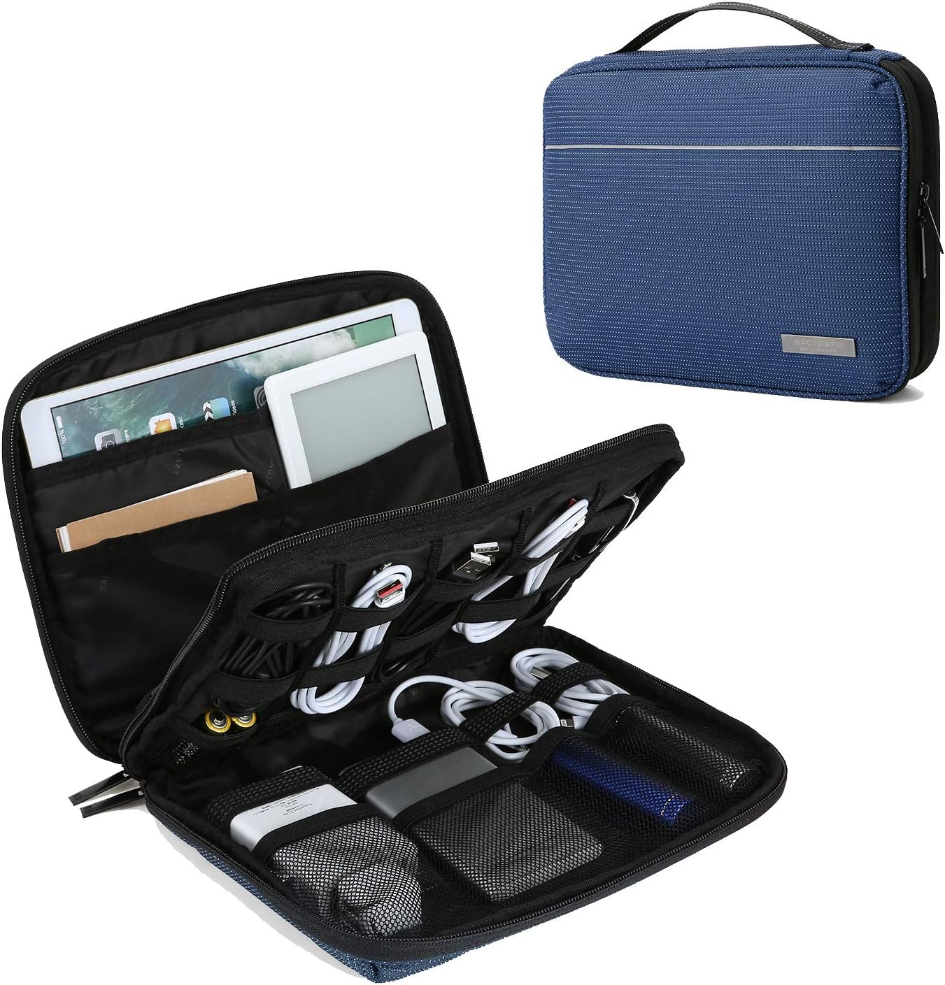 BAGSMART Electronic Organizer 2Layer Travel Cable