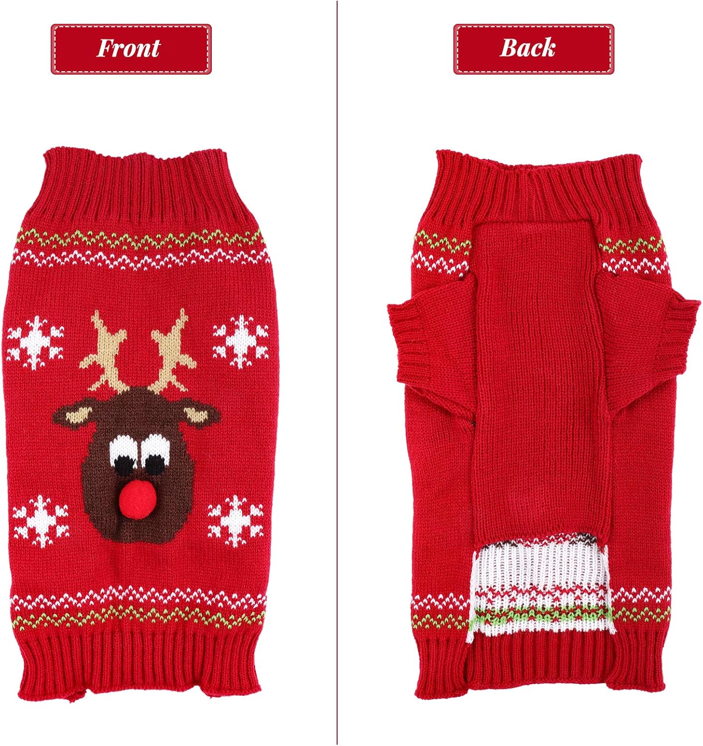 Dog Christmas Sweater - Image 5