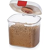 PrepSolutions Brown Sugar Keeper with Lid – 1.5-Quart Airtight Container for Moisture Control