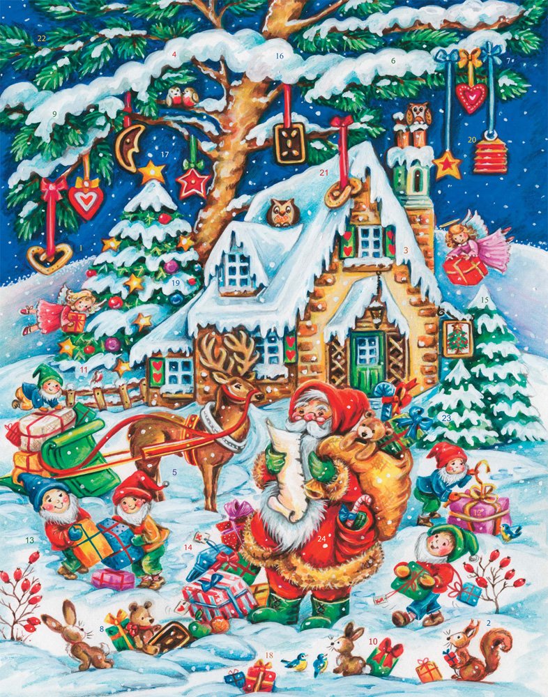Santa's Helpers Advent Calendar (Countdown to Christmas)