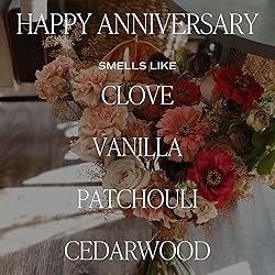 Sweet Water Decor Happy Anniversary Candle