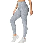 THE GYM PEOPLE Thick High Waist Yoga Pants with Pockets, Tummy Control Workout Running Yoga Leggings for Women