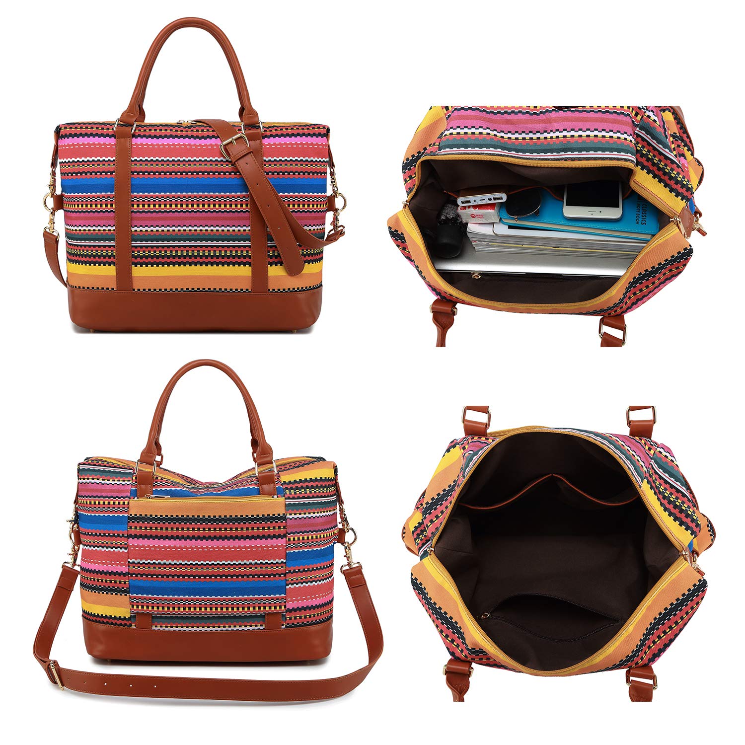 tote that fits over luggage handle