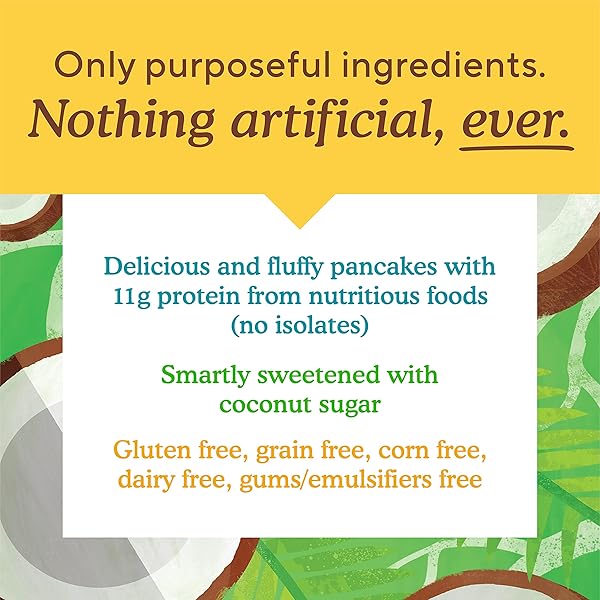 SIMPLE MILLS JUST ADD WATER ALMOND FLOUR PANCAKE MIX, ORIGINAL PROTEIN – GLUTEN FREE, PLANT BASED, PALEO FRIENDLY, BREAKFAST, 10.4 OUNCE (PACK OF 1)