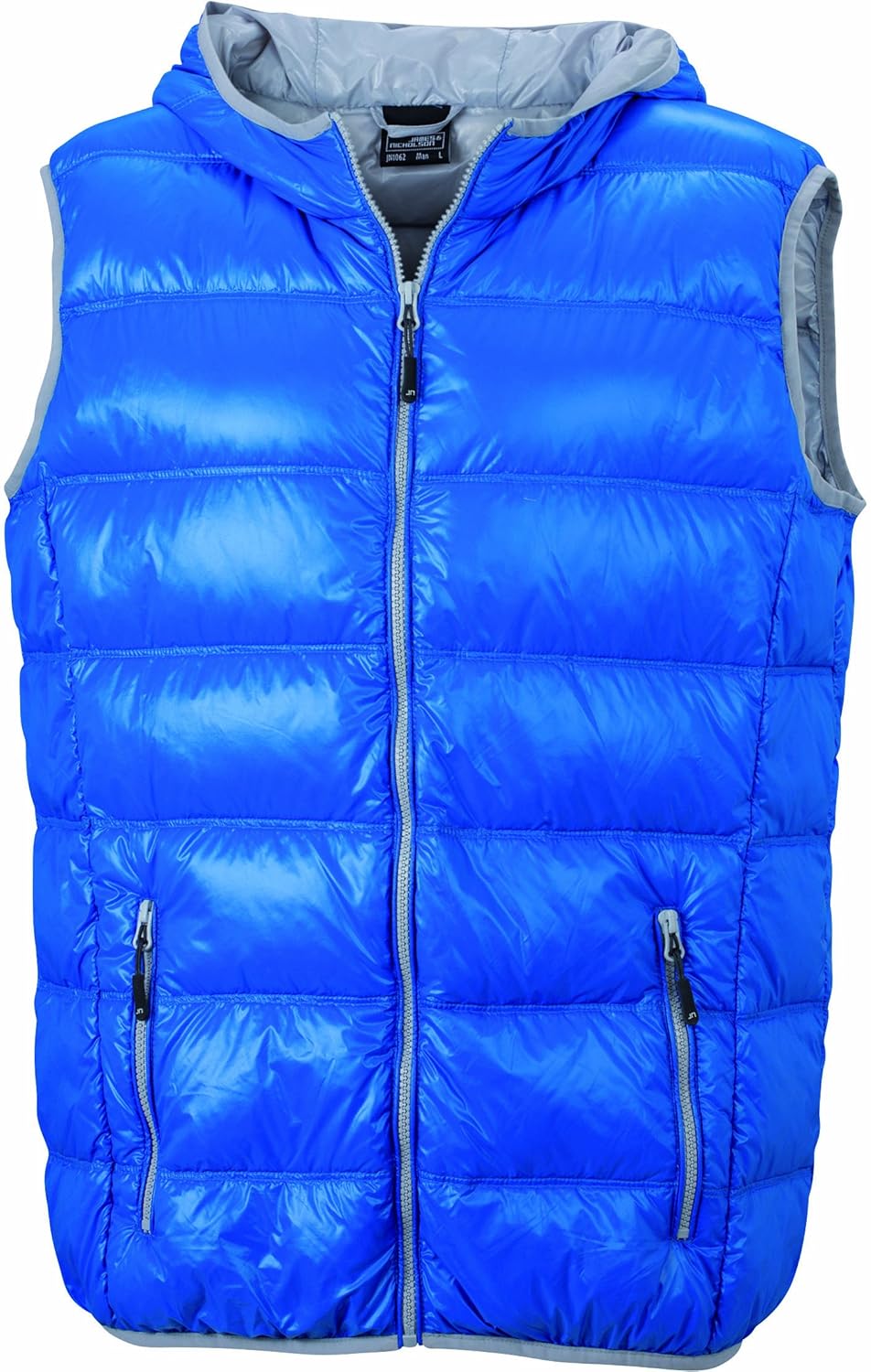 James & Nicholson Daunenweste Men's Down Vest Jacket Amazon.co.uk