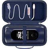 Supmay Carrying Case for Blue Tees Golf Player+, Player Pro GPS Speaker | Hard EVA Shell, Shockproof, Water Resistant, Scratch Resistant, Mesh Pocket for Charging Cable &amp; Accessories, Blue