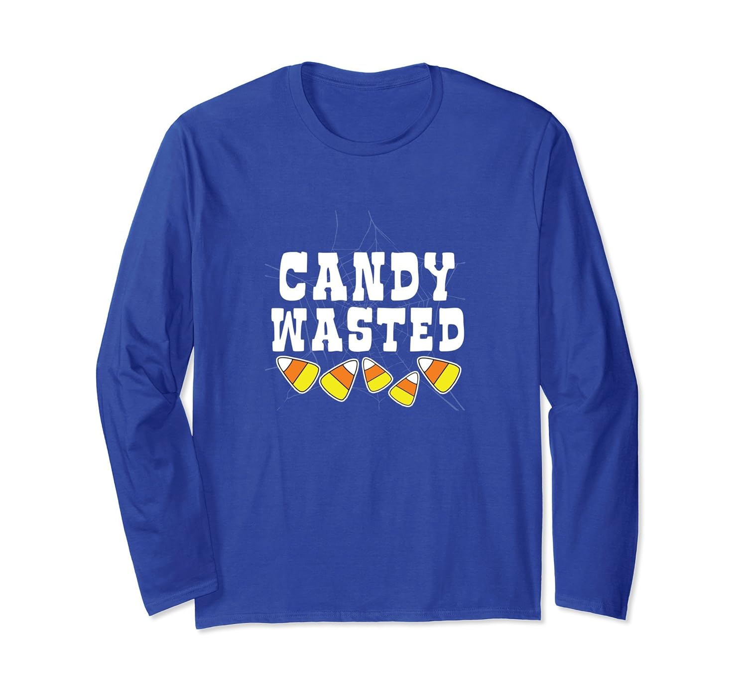 Candy Wasted Halloween Long Sleeve-Rose