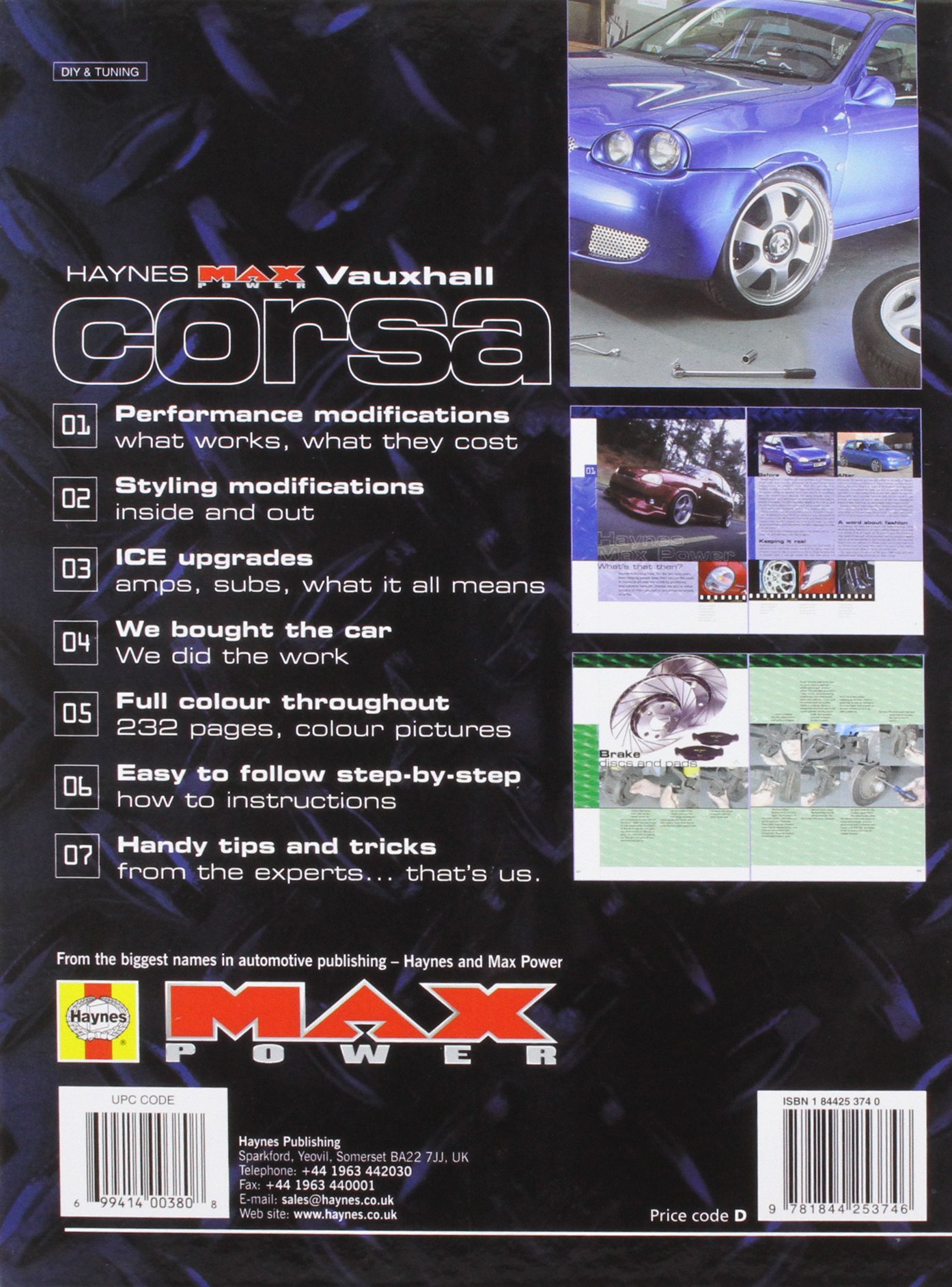 Vauxhall Corsa (Haynes Max Power): Amazon.co.uk: Bob Jex: 9781844253746:  Books