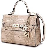 MKF Collection Satchel Bag for Women, Vegan leather Crossbody Bag Handbag Top-Handle Purse By Mia K