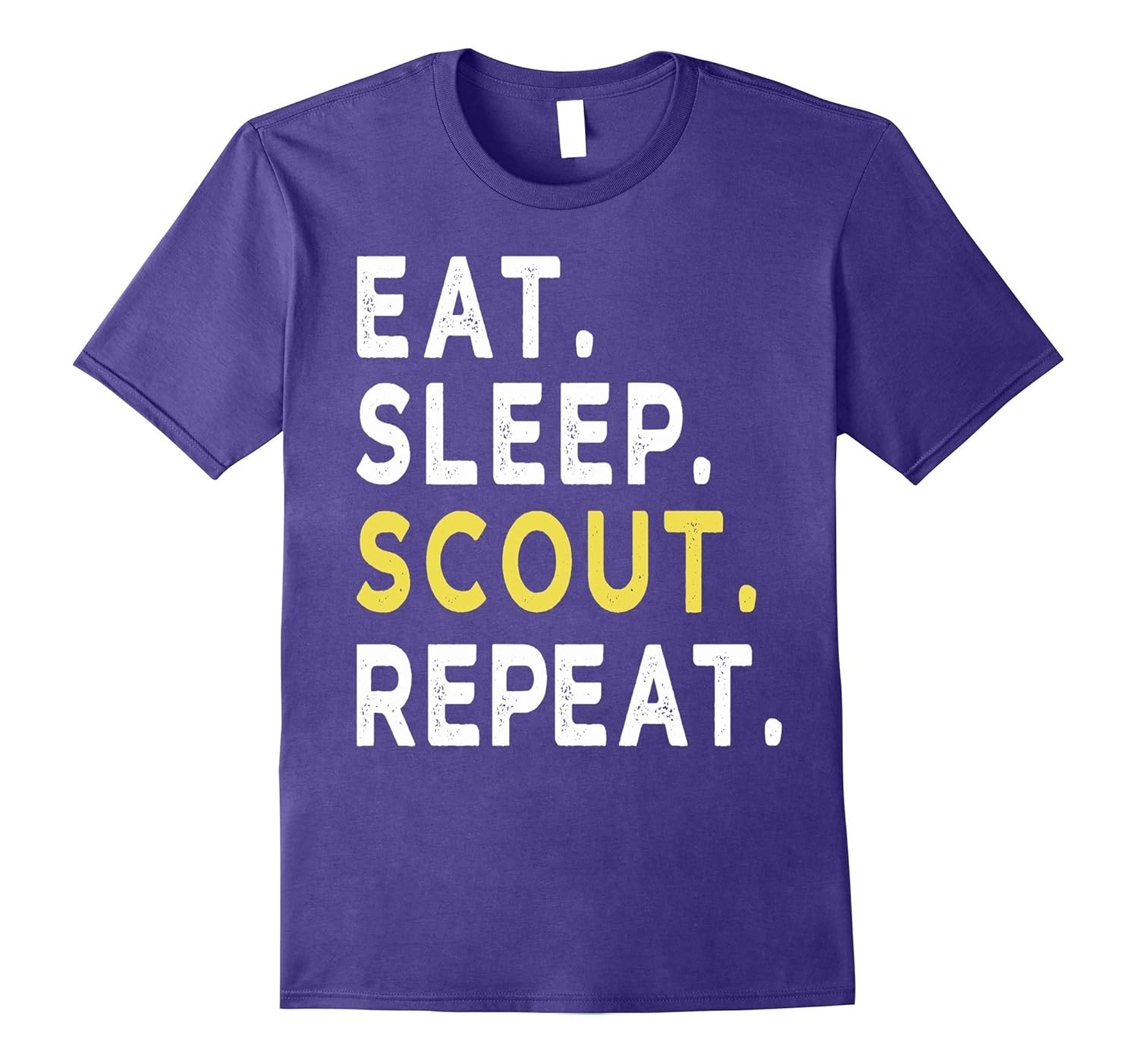 Eat Sleep Scout Repeat T-Shirt Funny Scauting Gift Shirt-ANZ