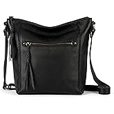 The Sak Ashland Crossbody Purse - Women's Leather Handbag For Everyday & Travel - Cross Body With Adjustable Shoulder Strap