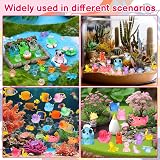 GSrenyu 150Pcs Luminous Mini Resin Animals 24 Styles Glow in the Dark view 7