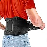 Back Brace by FITGAME – Lower Back Support Belt for Pain Relief | Sciatica, Herniated Disc and Scoliosis for Men and Women – 