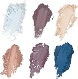 Stila Blue Realm Velvet Eye Shadow Palette 6 Shades Duo Chrome Metallic Matte view 5