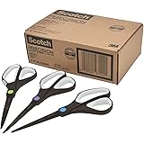 Scotch Precision Ultra Edge Non-Stick Scissors, 8 Inches, 3-Pack (1468-3AMZ)