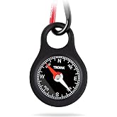 Troika Wegweiser, Item COS10/BK Pocket Compass with Carabiner Black