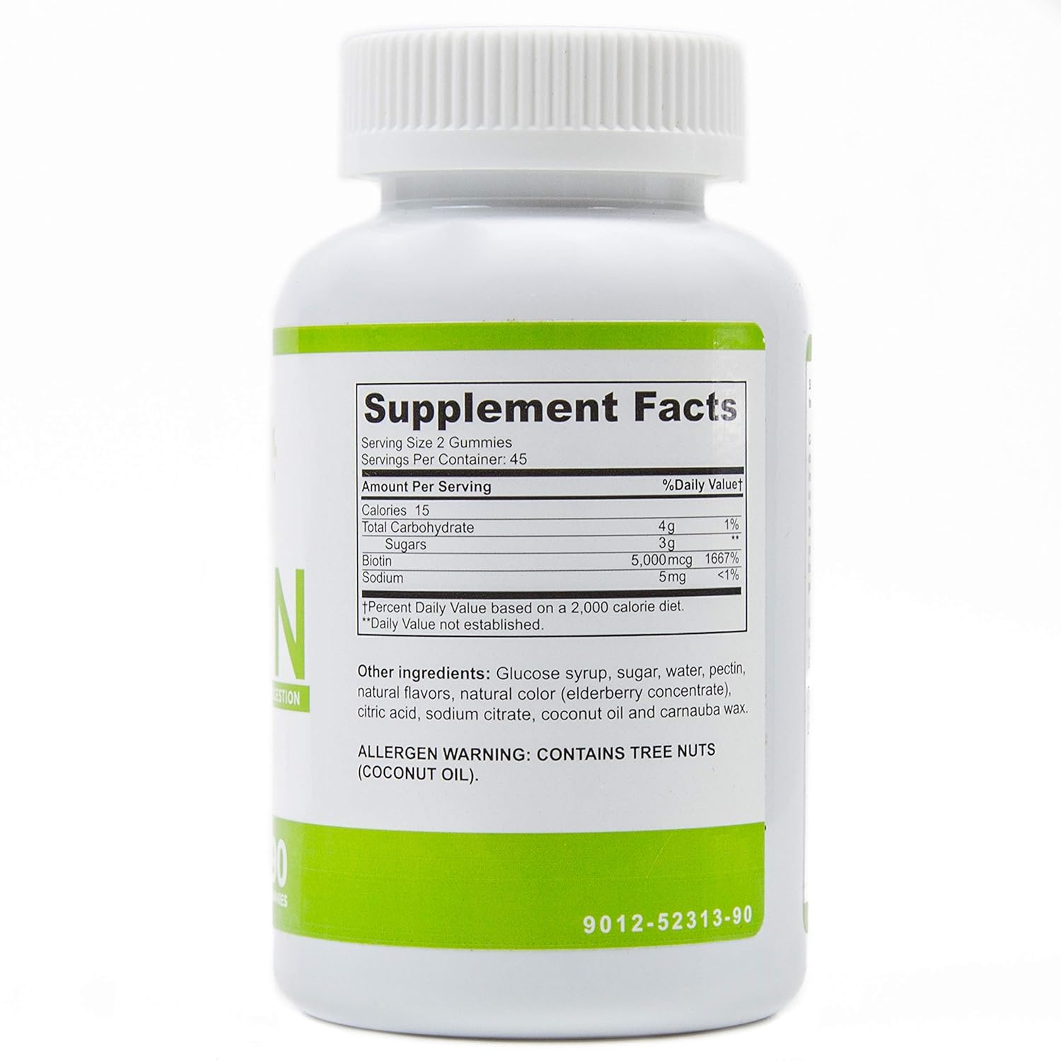 BariSlim Bariatric Vitamin Biotin Gummies Specially