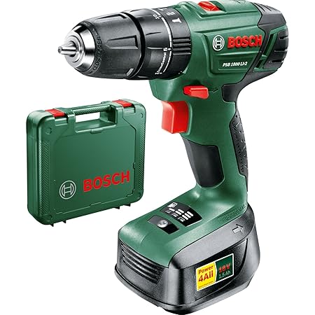 Bosch Psb 1800 Li 2 Cordless Combi Drill With Two 18 V Lithium Ion Batteries Business Industry Science Ecog Power Hand Tools