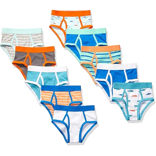 Amazon Essentials Boys' Cotton Briefs Underwear