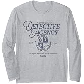 Nancy Drew Detective Agency Est. 1930 Vintage Chest Poster Long Sleeve T-Shirt