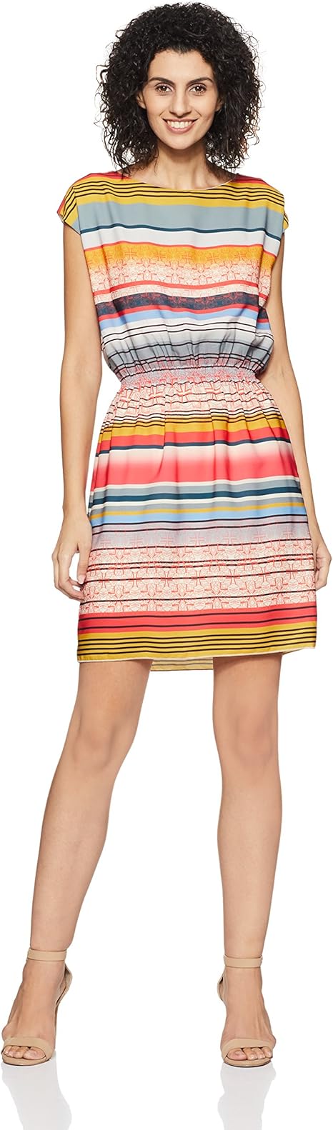 Buy United Colors of Benetton Women's A-Line Dress at Amazon.in