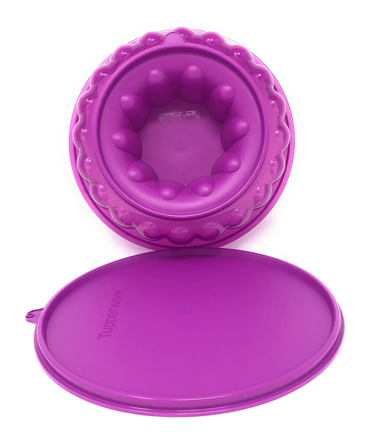 Tupperware JelRing Jello Mold Berry Bliss/Purple Home & Kitchen