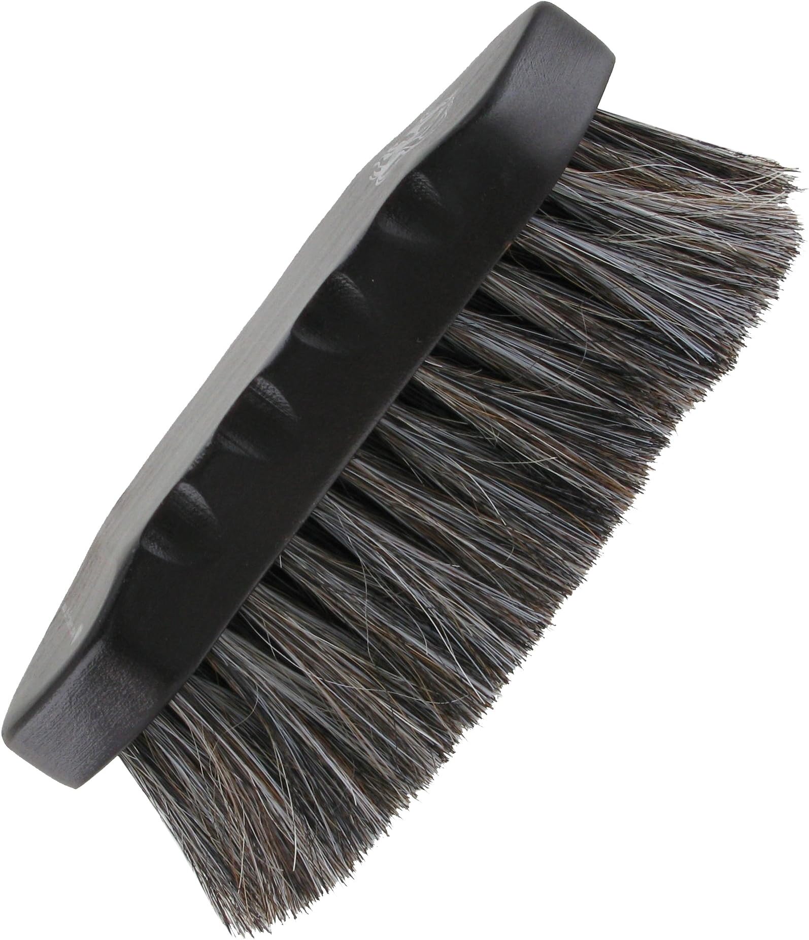 Tail Tamers W200 Great Grooves Wood Series Dandy Horsehair Brush for Horses, Small